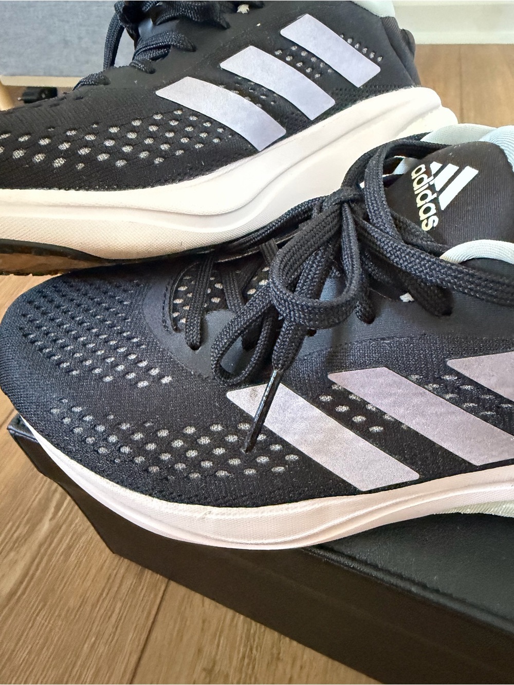 adidas Supernova 2 Women's Running Shoes Black Pink GW9098 US Size 10 - Picture 7 of 11